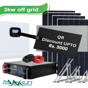 3KW offGrid Solar System